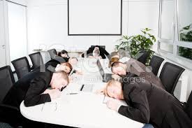 endormis en réunion